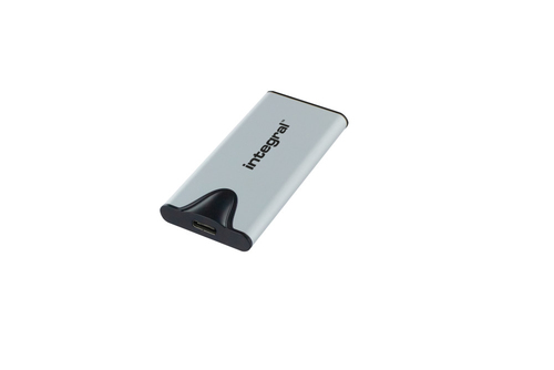 Integral SlimXpress Pro , 1 TB, USB Type-C, USB 3.2 Gen 2x2, 2000 MB/s, Silver