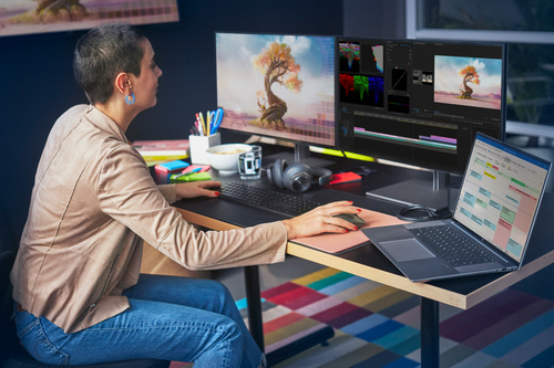 HP 935 Creator Wireless Mouse, Right-hand, RF Wireless + Bluetooth, 1200 DPI