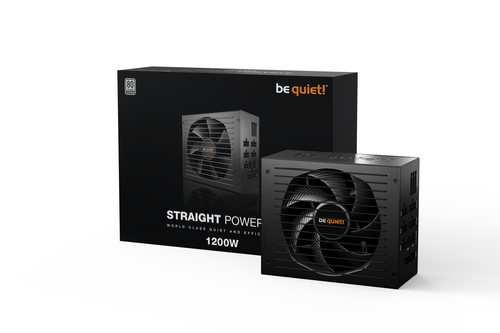 be quiet! Straight Power 12, 1200 W, 110 - 240V, 50/60Hz, 15/7.5A, Power Supply