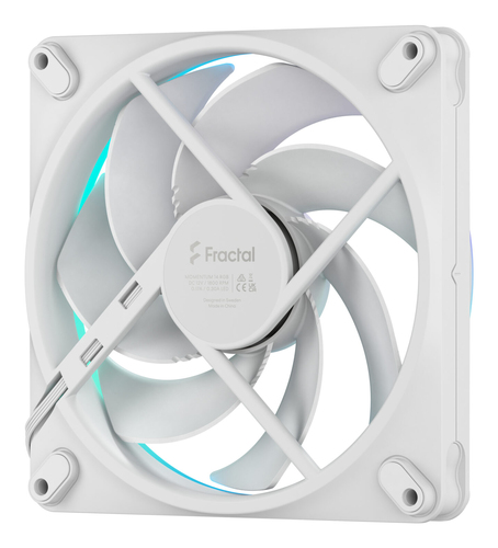 Fractal Design Momentum 14 RGB 140mm Fan 350-1800RPM 126.6m3h White PWM Coolers