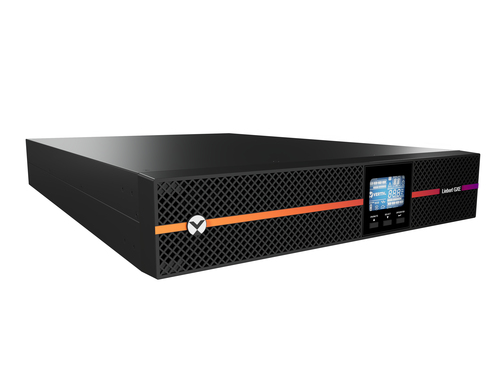 Rackmount Vertiv Liebert GXE3-3000IRT2UXL with multiple AC outlets