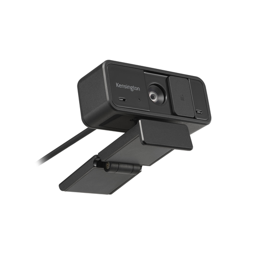 Kensington W1050 1080p Full HD Webcam, 3MP, 30fps,Wide Angle,2x Zoom,Fixed Focus