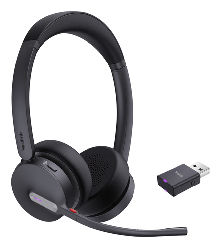 Yealink WH64 Hybrid, Wireless, 20 - 20000 Hz, Headset/Headphones, Black