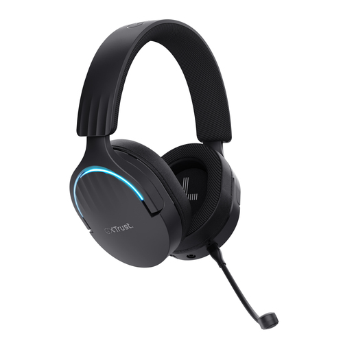 Trust GXT 491 Fayzo, Wired & Wireless, 20 - 20000 Hz, Gaming, Headset/Headphones, Black