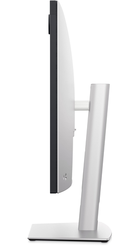 Dell UltraSharp U3224KBA monitor on creative desk setup