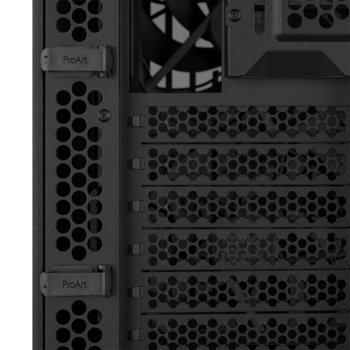 ASUS ProArt PA401 Wood METAL PWM, Black, ATX, Tower PC Case