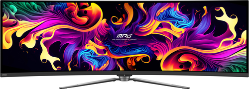 MSI MPG 491CQP QD-OLED, (49"), 5120 x 1440 pixels, DQHD, Monitor