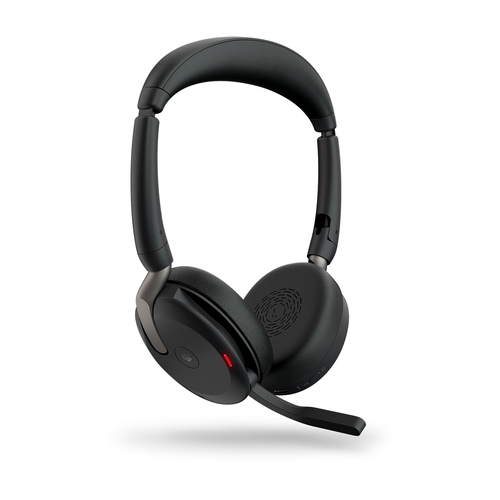 Jabra Evolve2 65 Flex Link380a Stereo, Wired & Wireless, Headset/Headphone Black