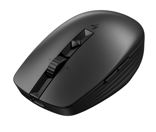 HP 715 Rechargeable Multi-Device Mouse, Ambidextrous, RF Wireless 3000 DPI
