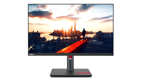 Lenovo ThinkVision P24h-30, (23.8"), 2560 x 1440 pixels, Quad HD, LED Monitor