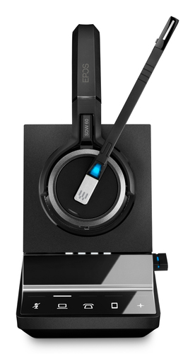 EPOS IMPACT SDW 5066, Double-Sided DECT, Wireless, 150 - 11500 Hz, Headset/Headphones, Black