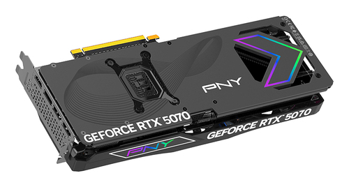PNY GeForce RTX 5070 EPIC-X RGB OC ARGB 12GB GDDR7 Triple Fan Graphics Card