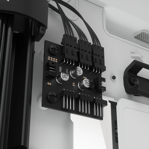 Corsair iCUE 5000X RGB, Plastic, Steel, Tempered glass, Gaming Midi Tower Case