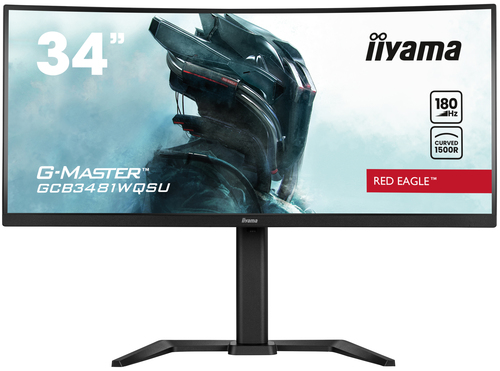 iiyama G-MASTER (GCB3481WQSU-B1), (34"), 3440 x 1440 pixels, UWQHD, LCD Monitor