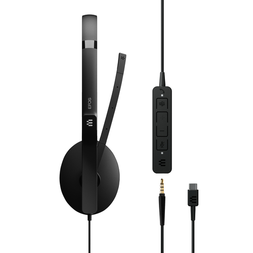 EPOS ADAPT 165T USB-C II, Wired,  20 - 20000 Hz, Headset/Headphones, Black