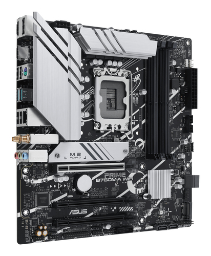 ASUS Prime B760M-A WIFI mATX Motherboard for Intel LGA1700 CPUs