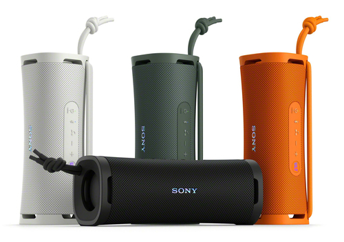 Sony ULT FIELD 1 portable speaker side view highlighting woofer and tweeter