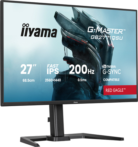 iiyama G-MASTER GB2771QSU-B1 27" 2560 x 1440pixels Wide Quad HD Monitor Black