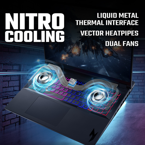 Acer Nitro 18 AI AN18-61 - AMD Ryzen AI 7 350 16GB, 1TB SSD NVIDIA