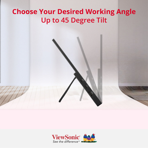 Viewsonic VA1650, 40.6 cm (16"), 1920 x 1080 pixels, Full HD, LED Monitor