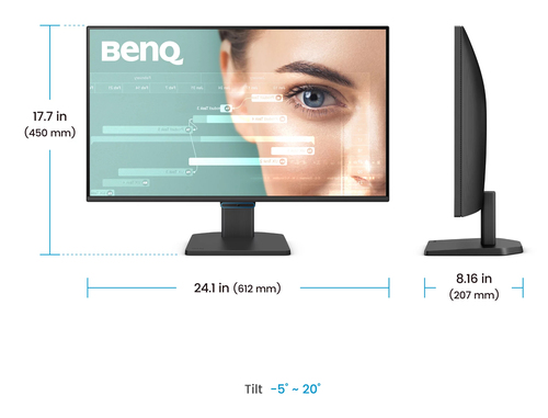 BenQ Eye-Care monitor with 1920 x 1080 pixels for productivity