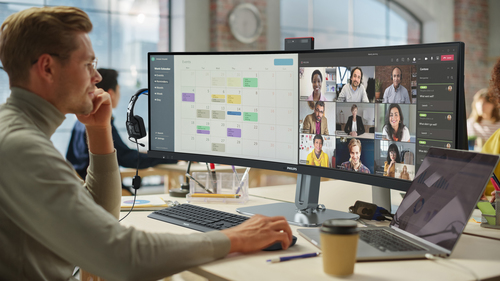 Philips 5000 series (49B2U5900CH/00), (48.8"), Dual QHD, LCD Monitor