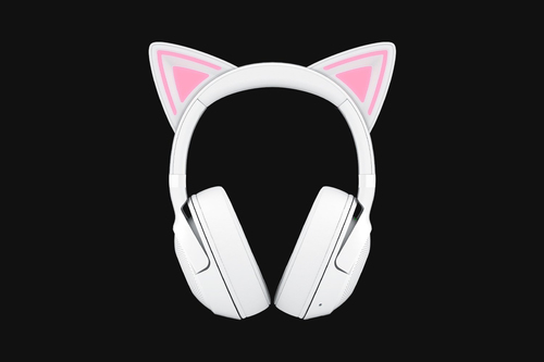 Razer Kraken Kitty V2 BT, Wireless, Gaming, Headset/Headphones, White