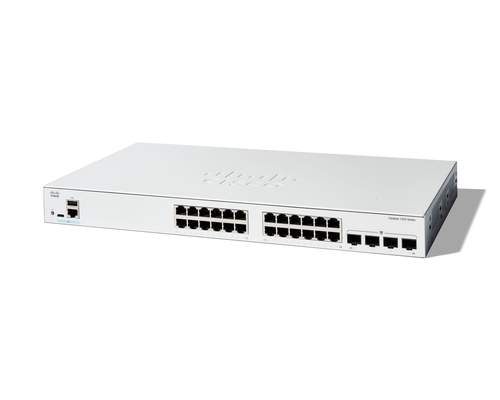 Cisco Catalyst (C1200-24T-4G), 24 Port GE, 4x1GE SFP, Managed Smart Switch