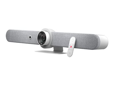 Logitech Rally Bar, 4K Ultra HD, 30 fps, Video Conferencing System, White