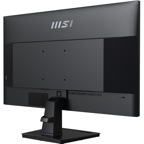 MSI Pro MP275Q 27 inch WQHD monitor photo with LED panel back view