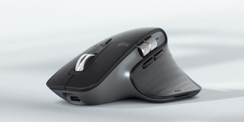 Logitech MX Master 3S for Mac, Right-hand, Laser, Bluetooth, 8000 DPI Mouse