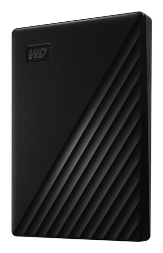 WD My Passport 4TB portable hard drive USB 3.2 Gen 1 black external backup drive