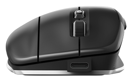 3Dconnexion CadMouse Compact Wireless, Right-hand, Optical, 7200 DPI, Black