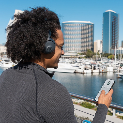 JLab Go Lux ANC, Wireless, 20 - 20000 Hz, Headset/Headphone, Graphite