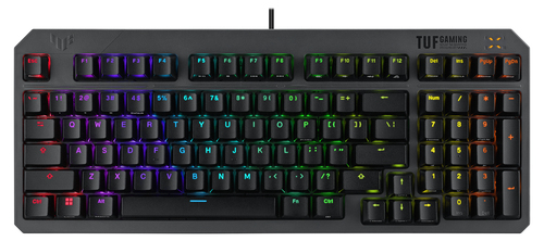 ASUS TUF Gaming K3 Gen II 96% wired RGB keyboard with opto mechanical switches