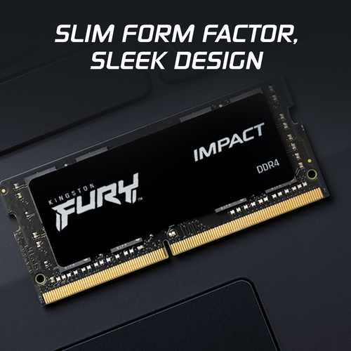 Kingston Technology FURY, 64 GB, DDR4, SODIMM For Laptop(Kit of 2) Impact