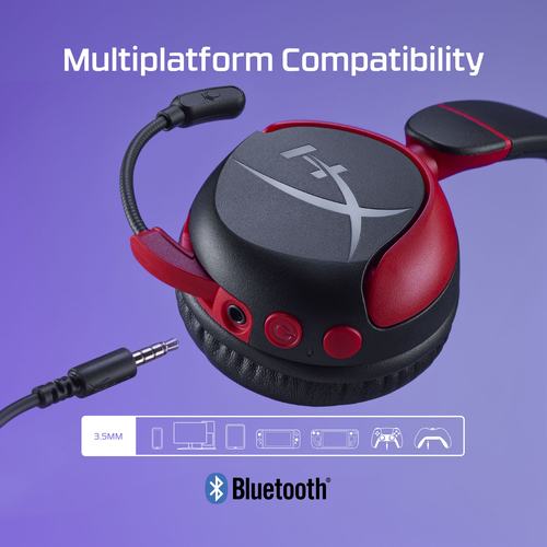 Cloud Mini (7G8F1AA), Wireless, 20 - 20000 Hz, Gaming, Headset/Headphone, Black