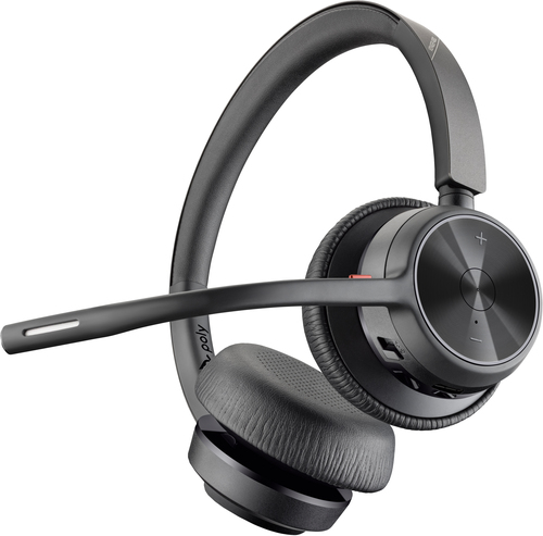 POLY Voyager 4320 USB-C +BT700 dongle, Wireless, 20 - 20000 Hz, Headset/Headphones, Black