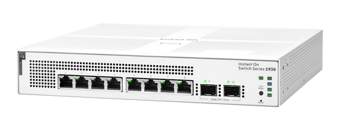 HPE Aruba Instant On 1930, 8p Gigabit CL4 PoE, 2p SFP 124W, Managed Switch
