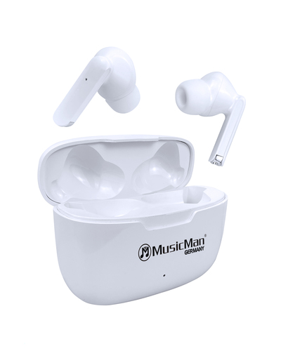 Technaxx 5098, True Wireless Stereo, 20 - 20000 Hz, Headset/Earbuds, White