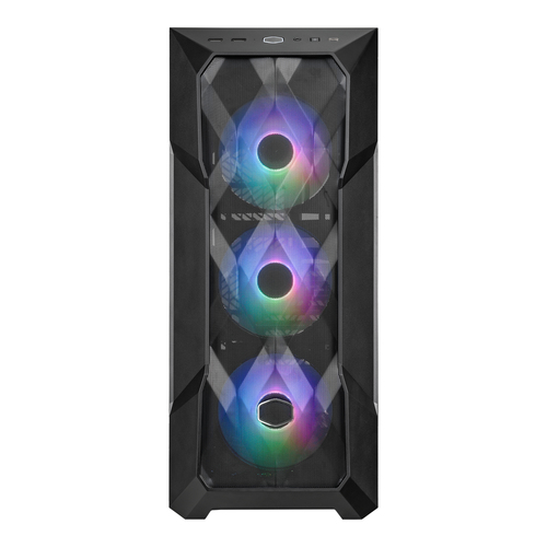 Cooler MasterBox TD500 Mesh V2, Plastic, Steel, Tempered glass, Midi Tower Case