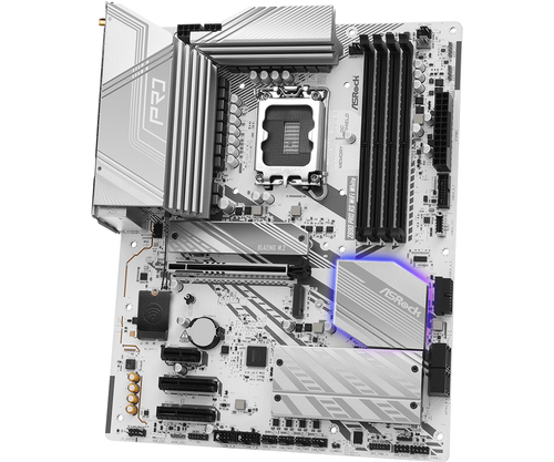 ASRock Z890 Pro RS WiFi White ATX LGA1851 Motherboard