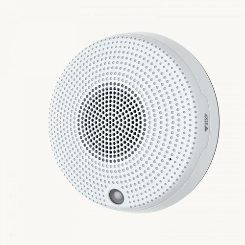 Axis C1410 Mk II white speaker front view for 2-way wired audio