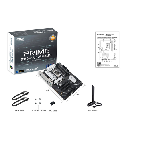 Asus PRIME B860-PLUS WIFI ATX LGA1851 Motherboard