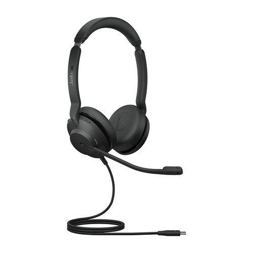 Jabra Evolve2 30 SE USB-C MS Stereo, Wired, 20 - 20000 Hz, Headset/Headphones, Black