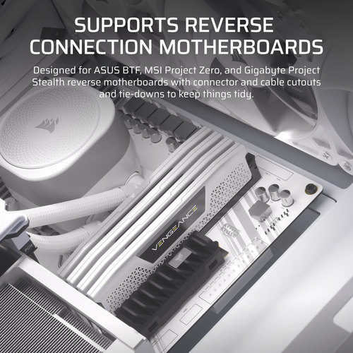 Corsair FRAME 4000D, Plastic, Steel, Tempered glass, Gaming Midi Tower PC Case