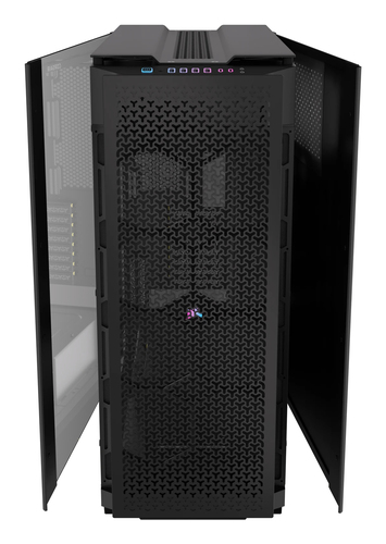 Corsair 9000D RGB AIRFLOW, ATX, Stainless steel, Tempered glass, Full Towe Case