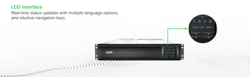 Side view of APC Smart-UPS rackmount 2U installation