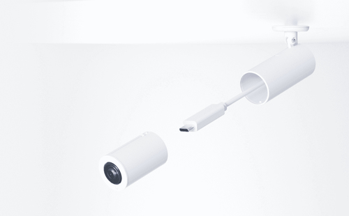 Ubiquiti AI Theta 4MP IP camera with panoramic lens and PoE power