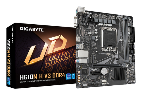 Gigabyte H610M H V3 DDR4 Micro ATX LGA1700 Motherboard
